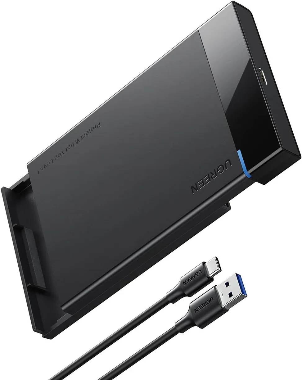 Boitier externe Ugreen USB-C vers USB-A SATA 2,5"