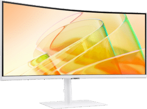 SAMSUNG Moniteur curved 34" Résolution QHD serie 6 Blanc Ratio 21:9