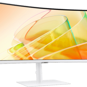 SAMSUNG Moniteur curved 34" Résolution QHD serie 6 Blanc Ratio 21:9